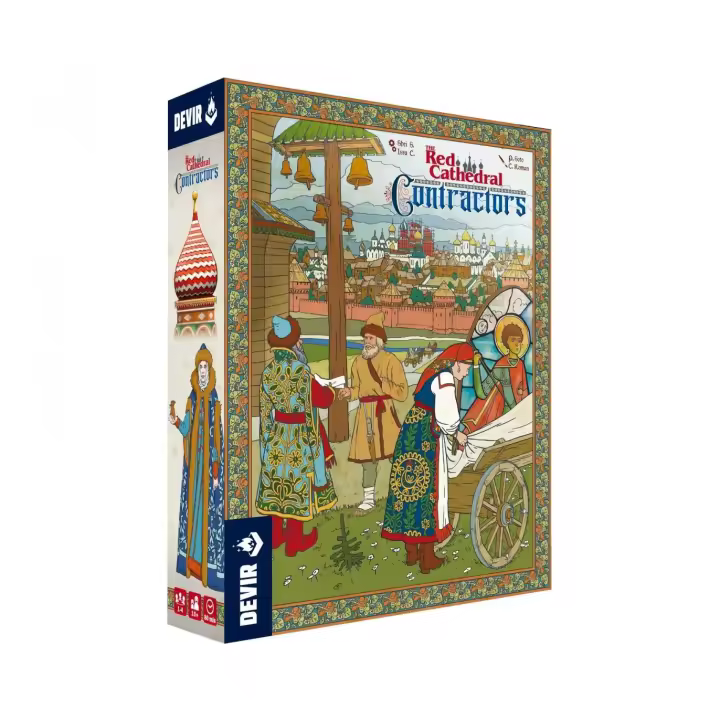 THE RED CATHEDRAL: CONTRACTORS, juego de mesa en Castellano editado por Devir - 1