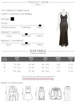 Vestido Maxi De Malla Kliou Para Mujer Elegante Con Tirantes Y Corte Hollow out Ajustado Alta Calle Trendy Ropa De Fiesta - details 0