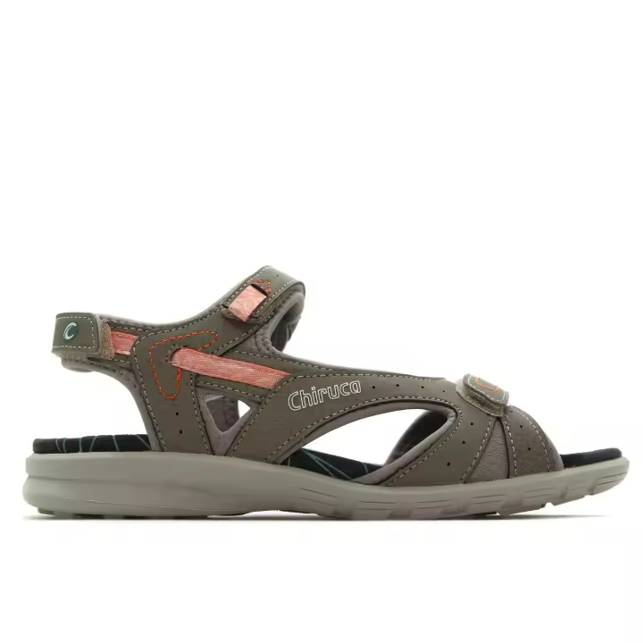 Chiruca FINISTERRE 04 Sandalia deportiva de pala,casual,con velcros,para el agua,suela de goma para señora - 1
