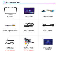 Junsun Android 13 Radio de Coche Estéreo para Suzuki Swift 4 años 2011 2012 2013 2014 2015 2016 2017 Radio Automotriz con CarPlay Inalámbrico Integrado para Apple y Android Auto Pantalla Táctil Automotriz Unidad Principal de Coche con Navegación GPS - details 19