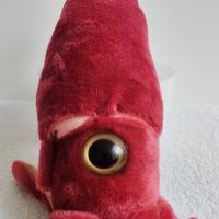 Juguete De Peluche De Calamar Rojo Simulado De 75 Cm Juguete De Peluche Suave Para Niños Regalo De Cumpleaños Y Halloween - details 5