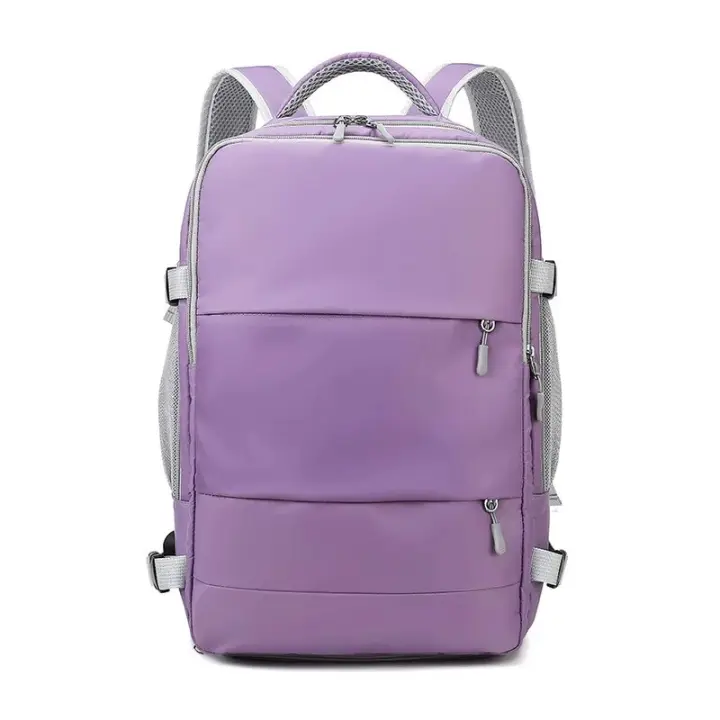 Mochila de viaje de gran capacidad para Mujer, multimución, almacenamiento de Zapatos, multicapa, separación Seca y húmeda, impermeable - 1