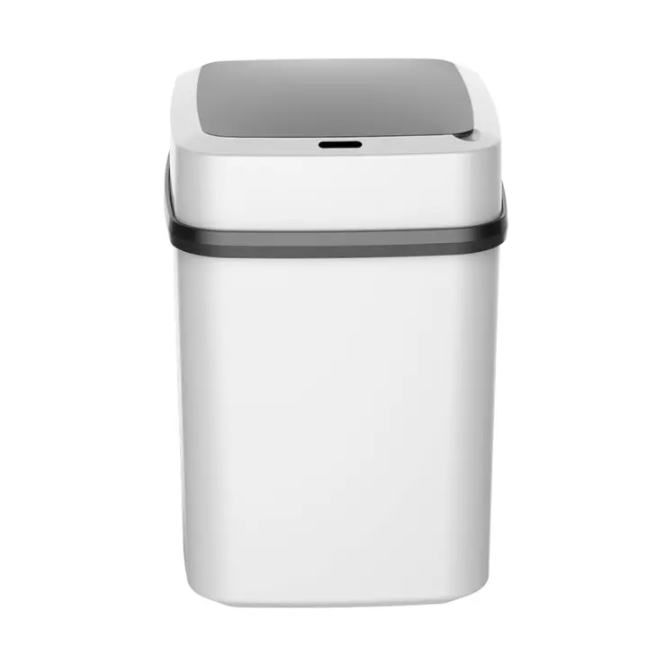 Bandeja De Basura Inteligente 13L Para Cocina Y Baño Cesta De Residuos Ecológica Para Inodoro Con Toque Plástico - 1
