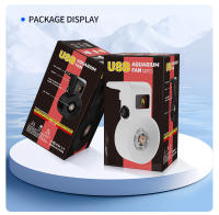 Ventilador De Refrigeración Para Acuario USB Mini Single Head 3.8W 5V Tanque De Peces Control De Temperatura Tipo De Producto Para Peces - details 17