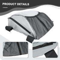Organizador De Kayak Malla Asiento De Barco Plegable Para Stand up Paddleboard Y Bote Bolsa De Almacenamiento Para Mochila 43x45x15cm - details 3