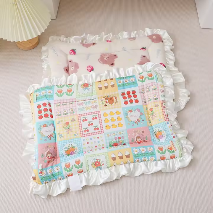 Alfombra De Dormir Para Mascotas Invierno Cálida Lavable Sillón Para Perros Y Gatos Funda De Almohada De Mascota Funda De Almohada De Mascota - 1