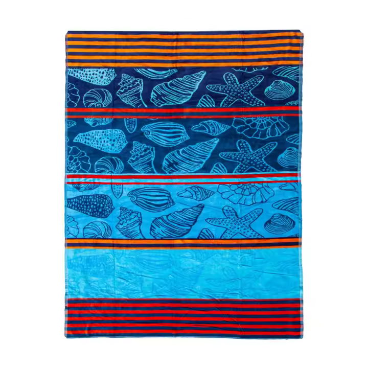 SUN & SURF Toalla de Playa Jacquard DOBLE 140x180 Grande Ultra Suave Terciopelo Algodón 100% - Alta Calidad y Colores PREMIUM - 1