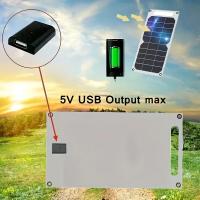Panel Solar Portátil Sunpower 35W Con USB Cargador Estable Para Power Bank Teléfono Camping Al Aire Libre Hogar RV Regalo - details 9