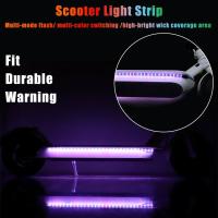 Luz De Seguridad Para Patinete LED Impermeable En Varias Colores Para Xiaomi M365 1s pro Pro2 MI3 Patinete Eléctrico Con Bandeja De Iluminación Flashlight - details 18