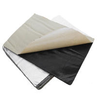 10PCS Tapete De Aislamiento Acústico Para Coche Auto Adhesivo Absorbedor De Choque Antirruído Padded Deadener Mat Material De Goma Y Algodón - details 9