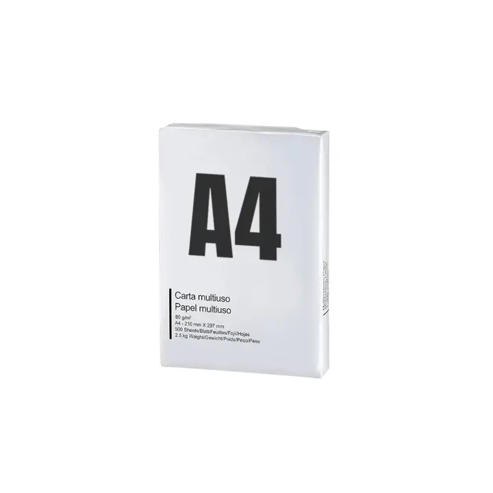 Mediawave Store 42757 Papel de Arroz Tamaño A4 500 Hojas 80 g Eins Copia Universal - 1