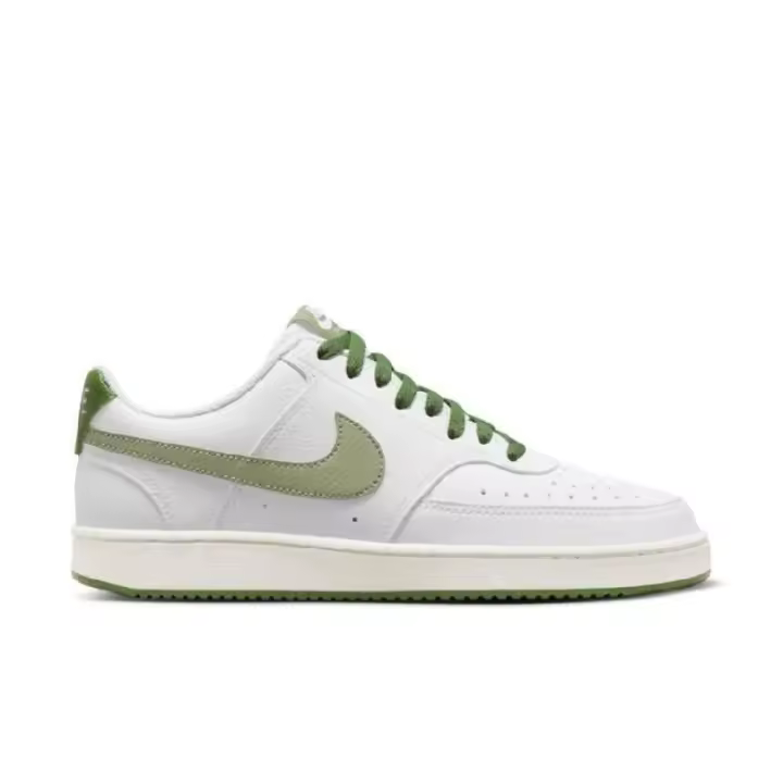 Zapatillas Nike Court Vision Low  Blanco Oliva Ver Fj5480-100 - 1