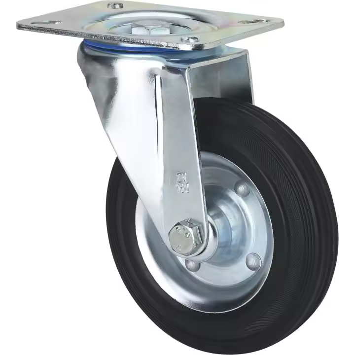RUEDA 2/0225 S.ZV ø 100 GOMA LLANTA MET. - 1