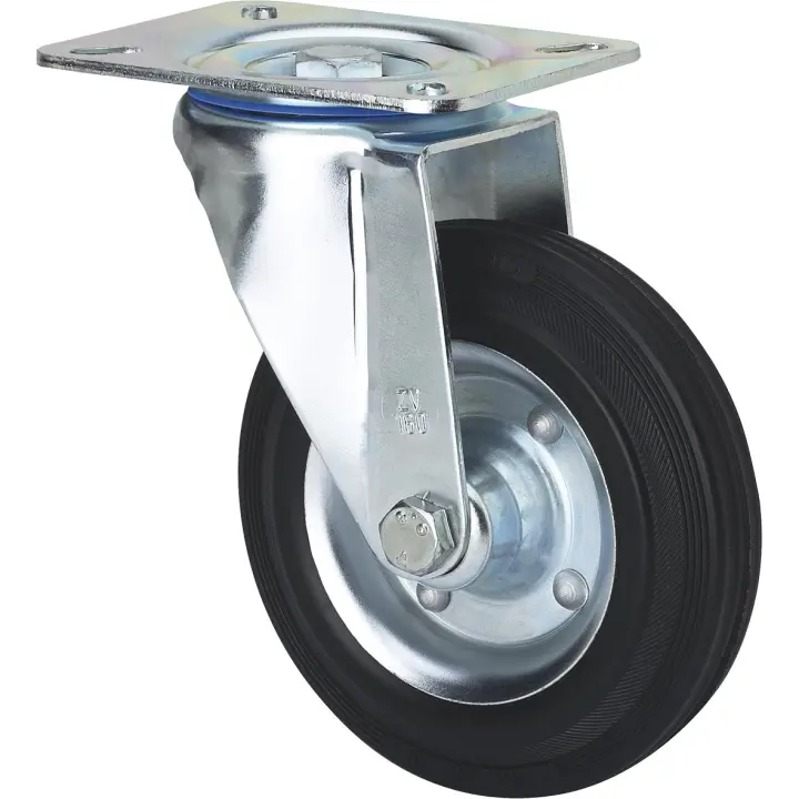 RUEDA 2/0225 S.ZV ø 100 GOMA LLANTA MET. - 1