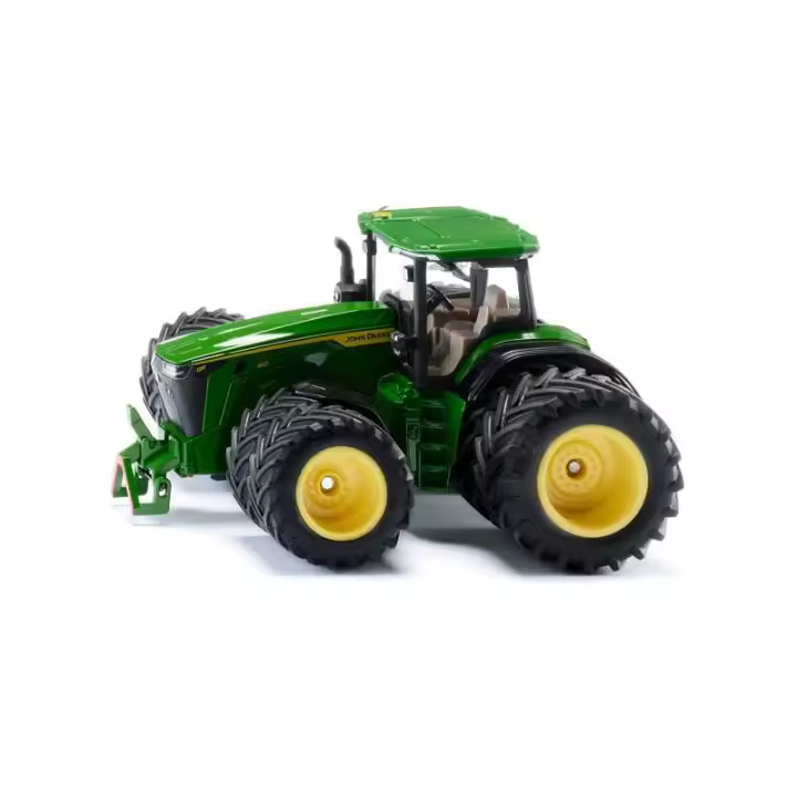 Siku - Tractor John Deere 8R 410 - Modelo Exclusivo SIKUFARMER - Neumáticos Dobles - Escala 1:32 - 1