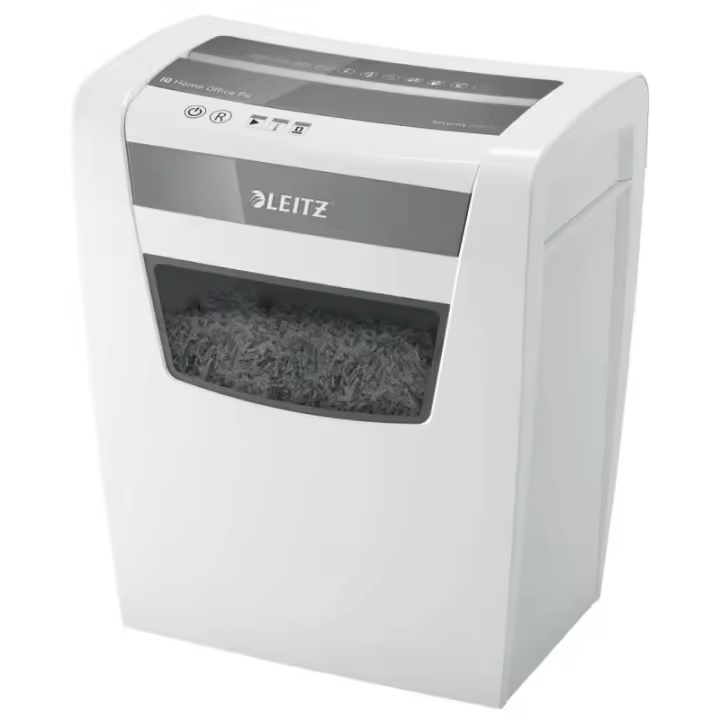 Leitz IQ Home Office P-4 triturador de papel Corte en partículas 22 cm Blanco - 1