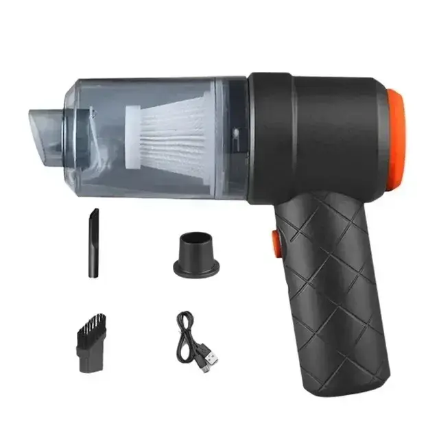 Aspirora Portatil Para Coche With Suction Fuerte Limpieza De Polvo Mano Herramienta De Limpieza Doméstica Mini Aspiradora - 1