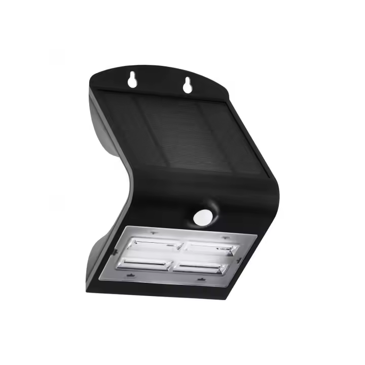 Eglo Aplique de pared SOLAR-LED negro - Lamozzo - 1