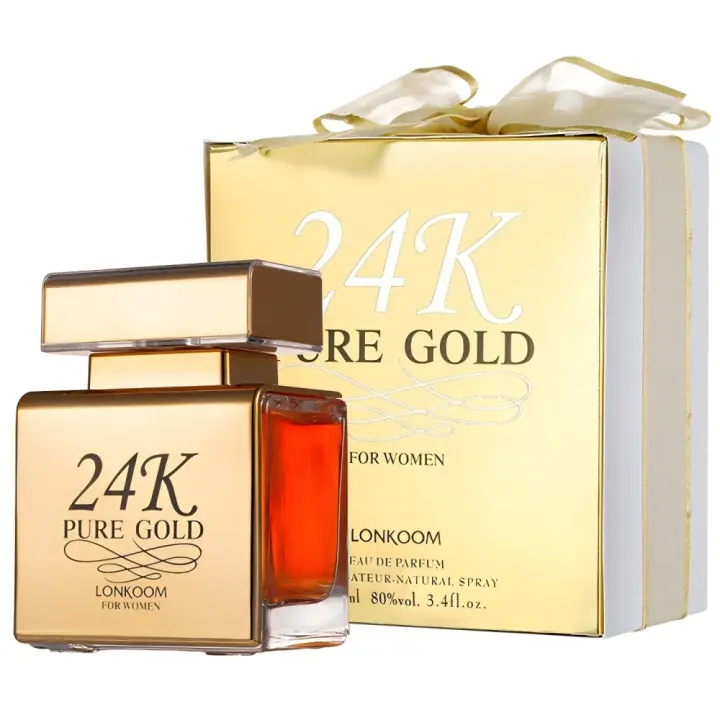 [Oficial] LONKOOM Perfume, 24K, 100ml, perfume para hombres, perfume para mujeres - 1