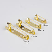30-50Pcs Broches De Seguridad Para Joyería Y Artesanía Tamaños 15/20/25/30mm Fundas De Broche De Metal Para DIY - details 1