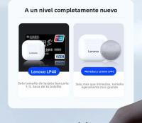 Lenovo LP40 Auriculares TWS Bluetooth 5.0 Inalámbricos Con Control De Toque Y Reducción De Ruido Estéreo Batería De 230mAH Y Cancelación De Ruido - details 8