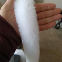 Cinta De Peluche De Conejo Falso 100cm Ribete Fuzzy Para Costura Y Manualidades Cuello De Bufanda Para Mujer Tamaño 5cm*100cm - details 7