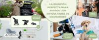 Mobiclinic Carrito para perros Plegable Ruedas con freno y 360º 3 accesos Con toldo Cesta almacenaje y portavasos Varios colores Mascotas - details 5