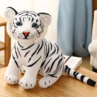 Juguete De Peluche Tigre Bebé Simulación 23cm Juguete Suave De Animal Silvestre Cojín Para Niños Regalo De Cumpleaños Para Niños Boys - details 0