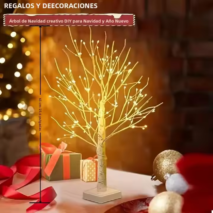 1PC Luz De Árbol De Bricio Con 144 LEDs DIY Luz De Mesa USB Para Decoración Interior Y Exterior Ideal Para Bodas Navidad Y Acción De Gracias - 1
