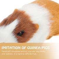 Muñeco De Peluche De Conejo De Guinea Simulación Felpa Suave Juguete De Peluche Figura De Animal Para Regalo De Cumpleaños Para Niños - details 3