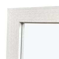 Espejo de Puerta Blanco 35x125 cm Nyana Home – Marco Madera MDF Ligero y Fácil de Colgar Estilo Nórdico Compatible 99% Puertas Visagras Superiores Incluidas - details 2