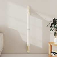 vidaXL Poste rascador de pared para gatos sisal 109 cm postes para rascar Color Gris claro,  Gris oscuro,  Crema y mas - details 2