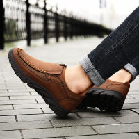 Zapatos De Cuero Para Hombre Casual Transpirables Mocasines Loafers Slip on Talla Grande 39-48 Zapatos De Conducción Moda Primavera/Otoño - details 9