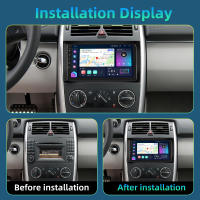 Podofo Radio de coche Android 2 Din para Mercedes-Benz B200 2008 2009 2010 2011 Carplay 8+128GB AI Voice WIFI+4G DSP GPS Navegación Multimedia Reproductor de Video - details 1