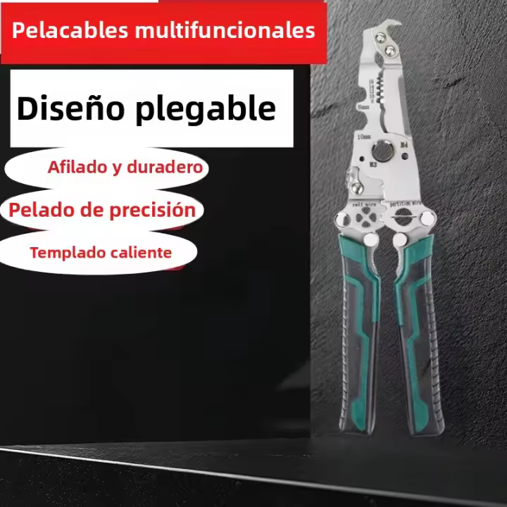 Nuevas Herramientas Eléctricas Profesionales 2024 Multi-funcionales Plegables Cortauñas Portátiles Y Compactos De Cromo Vanadio - 1