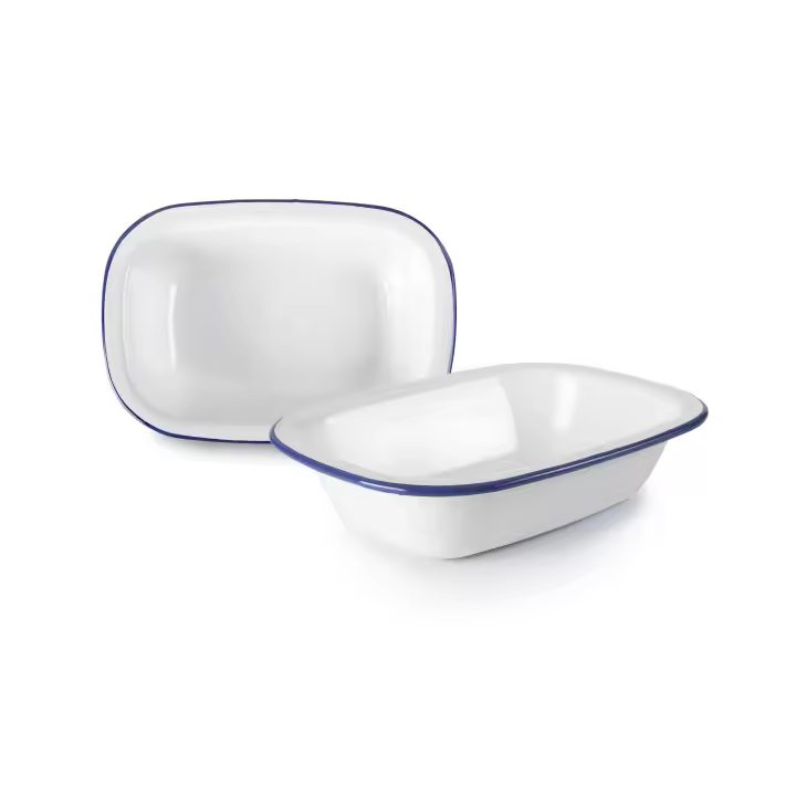 FUENTE RECTANGULAR BLANCA 20 CM MARCA IBILI REF.905020 - 1