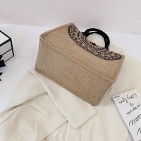 Bolsos de Lona reutilizables para Mujer, Bolsa de hombre informal de gran capacidad, a la moda, para la playa - details 4