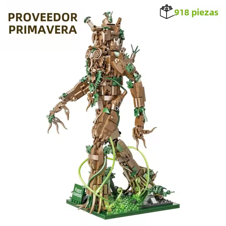 Bloques De Construcción Creativos Mágicos Para Niños Set De Modelos De Bosque De Películas Expertos Ideas De Decoración Bricks MOC Juguete Para Regalos - 1
