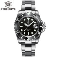 Reloj De Buceo Automático STEELDIVE SD1953 Nuevo Con Pantalla De Doble Color En Acero Inoxidable Cristal De Zafiro 300M Impermeable Para Hombres - details 11