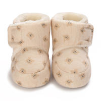 Botas De Nieve Para Bebés Recién Nacidos De Algodón Antideslizantes Y Cálidas Zapatos Para Caminar Infantiles Con Peluche - details 24