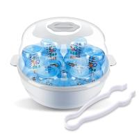 Estérilizador de Vapor de Microondas para Botellas de Bebé Alta Temperatura, Estérilizador de Pezón, Porta Botellas, Cuidados de Mamá y Bebé - details 0