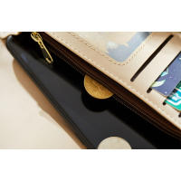 Cartera Premium Elegante Cartera de Mujer grande con compartimento Para Monederos - details 2