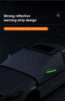 SEAMETAL Protección De Ventanas De Coche Para Invierno Cubierta De Nieve Universal Para Parabrisas Y Ventanas Lateral ProteCTOR DE VENTANA AL AIRE LIBRE - details 13