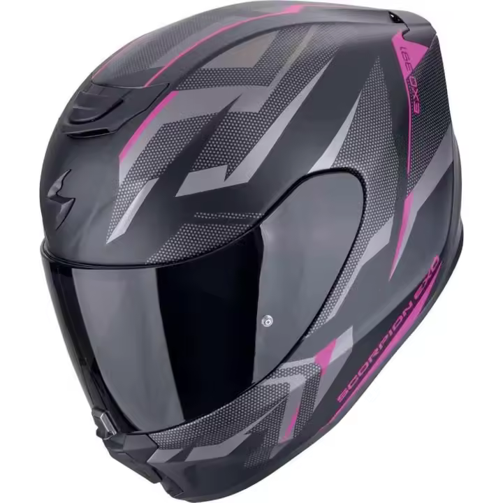 Casco Integral Scorpion EXO 391 AAXO NEGRO MATE ROSA - 1