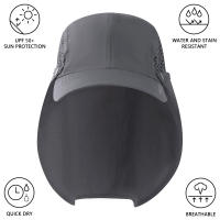 Gorro De Pesca BASSDASH Con Protección UV UPF 50+ Plegable Y Cola De Mosca Removible Para Hombres Y Mujeres Ideal Para Golf Y Senderismo - details 16