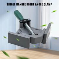 Pinza De Ángulo Recto Con Solapa Única 90 Grados Ajustable Para Carpintería Marco De Pintura Soldadura De Metal - details 2