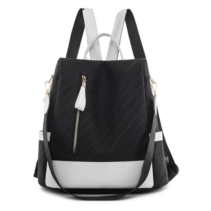 Mochila De Viaje Para Mujer,Cuero PU Bolso Casual,Impermeabilización,para Todos los Díario, Viajes Cortos, Trabajo - 1