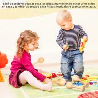 Par De Maracas De Encina Para Niños Instrumento De Percusión Rumba Shaker Juguete Musical De Madera - details 5