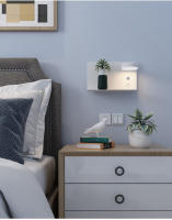 Lámpara De Pared Moderna Minimalista Con Botón Y Cabezal Giratorio 330° Recargable Por USB Iluminación Interior Para Dormitorio Con Enchufe EU/US - details 6