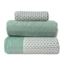 Sábanas Coralina Modelo Jara, Color Turquesa, Poliéster, 180 gr, Tacto Ultra Suave, Invierno, Marca HMS. - details 1